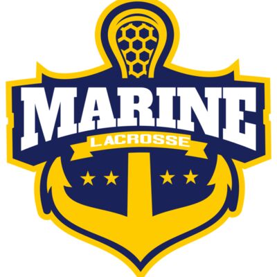 Marine Lacrosse Logo Template Thumbnail