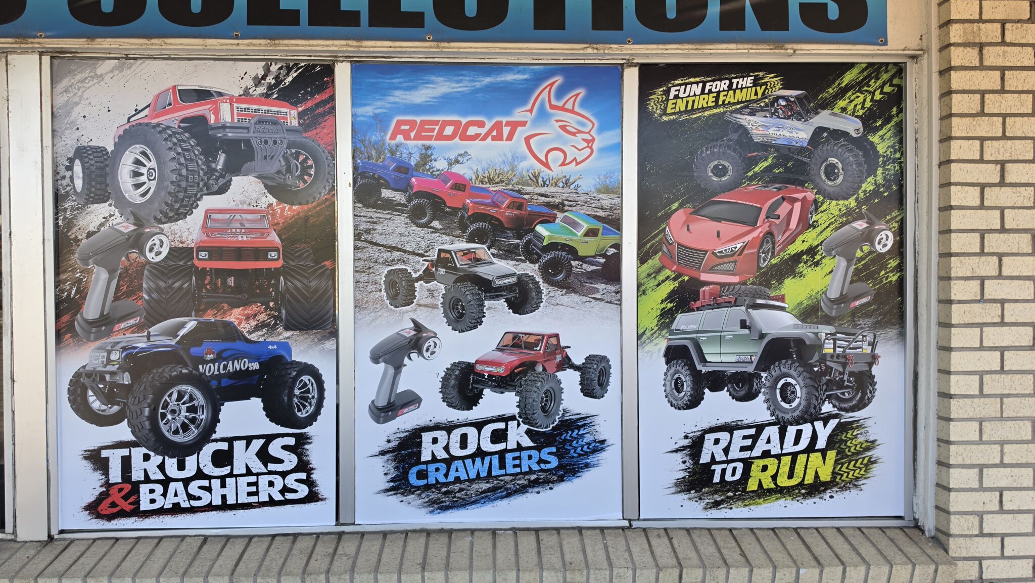Redcat RC cars at Mom and Pops Hobby Shop