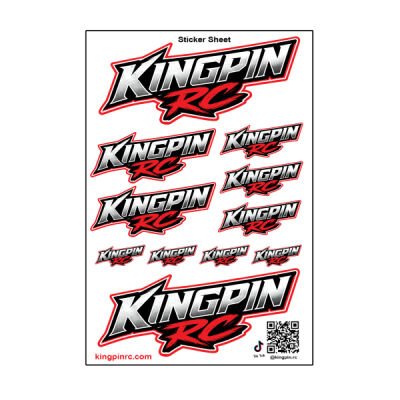Kingpin RC Sticker Sheet Thumbnail