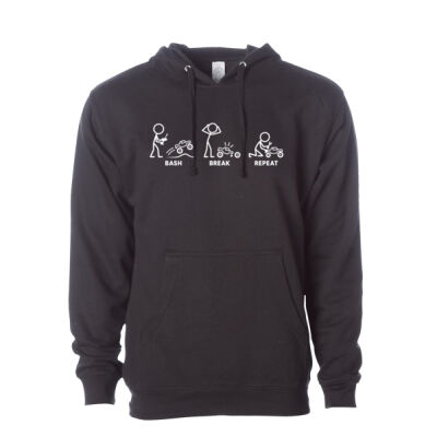 BASH. BREAK. REPEAT. Hoodie Thumbnail