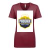 Next Level Apparel 1540 - Ladies' Ideal V-Neck Thumbnail