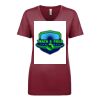 Next Level Apparel 1540 - Ladies' Ideal V-Neck Thumbnail