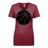 Next Level Apparel 1540 - Ladies' Ideal V-Neck Thumbnail