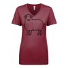 Next Level Apparel 1540 - Ladies' Ideal V-Neck Thumbnail