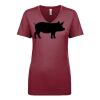 Next Level Apparel 1540 - Ladies' Ideal V-Neck Thumbnail