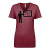Next Level Apparel 1540 - Ladies' Ideal V-Neck Thumbnail
