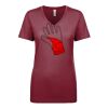 Next Level Apparel 1540 - Ladies' Ideal V-Neck Thumbnail