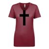 Next Level Apparel 1540 - Ladies' Ideal V-Neck Thumbnail