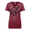 Next Level Apparel 1540 - Ladies' Ideal V-Neck Thumbnail