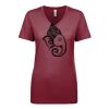 Next Level Apparel 1540 - Ladies' Ideal V-Neck Thumbnail
