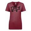 Next Level Apparel 1540 - Ladies' Ideal V-Neck Thumbnail