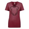 Next Level Apparel 1540 - Ladies' Ideal V-Neck Thumbnail