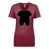 Next Level Apparel 1540 - Ladies' Ideal V-Neck Thumbnail