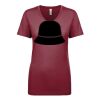 Next Level Apparel 1540 - Ladies' Ideal V-Neck Thumbnail