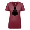 Next Level Apparel 1540 - Ladies' Ideal V-Neck Thumbnail