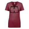 Next Level Apparel 1540 - Ladies' Ideal V-Neck Thumbnail