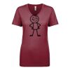 Next Level Apparel 1540 - Ladies' Ideal V-Neck Thumbnail