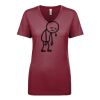 Next Level Apparel 1540 - Ladies' Ideal V-Neck Thumbnail