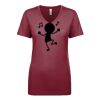 Next Level Apparel 1540 - Ladies' Ideal V-Neck Thumbnail