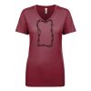 Next Level Apparel 1540 - Ladies' Ideal V-Neck Thumbnail