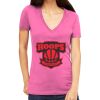 Tultex 214 - Ladies' Slim Fit Fine Jersey V-Neck Thumbnail