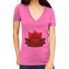 Tultex 214 - Ladies' Slim Fit Fine Jersey V-Neck Thumbnail