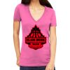 Tultex 214 - Ladies' Slim Fit Fine Jersey V-Neck Thumbnail