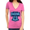 Tultex 214 - Ladies' Slim Fit Fine Jersey V-Neck Thumbnail