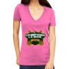 Tultex 214 - Ladies' Slim Fit Fine Jersey V-Neck Thumbnail