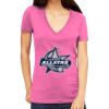 Tultex 214 - Ladies' Slim Fit Fine Jersey V-Neck Thumbnail