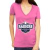 Tultex 214 - Ladies' Slim Fit Fine Jersey V-Neck Thumbnail