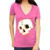 Tultex 214 - Ladies' Slim Fit Fine Jersey V-Neck Thumbnail