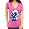 Tultex 214 - Ladies' Slim Fit Fine Jersey V-Neck Thumbnail