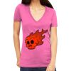 Tultex 214 - Ladies' Slim Fit Fine Jersey V-Neck Thumbnail