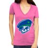 Tultex 214 - Ladies' Slim Fit Fine Jersey V-Neck Thumbnail