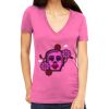 Tultex 214 - Ladies' Slim Fit Fine Jersey V-Neck Thumbnail