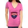 Tultex 214 - Ladies' Slim Fit Fine Jersey V-Neck Thumbnail
