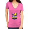 Tultex 214 - Ladies' Slim Fit Fine Jersey V-Neck Thumbnail