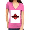 Tultex 214 - Ladies' Slim Fit Fine Jersey V-Neck Thumbnail