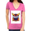 Tultex 214 - Ladies' Slim Fit Fine Jersey V-Neck Thumbnail