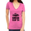 Tultex 214 - Ladies' Slim Fit Fine Jersey V-Neck Thumbnail