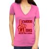 Tultex 214 - Ladies' Slim Fit Fine Jersey V-Neck Thumbnail