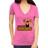 Tultex 214 - Ladies' Slim Fit Fine Jersey V-Neck Thumbnail