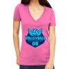 Tultex 214 - Ladies' Slim Fit Fine Jersey V-Neck Thumbnail