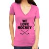 Tultex 214 - Ladies' Slim Fit Fine Jersey V-Neck Thumbnail