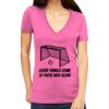 Tultex 214 - Ladies' Slim Fit Fine Jersey V-Neck Thumbnail