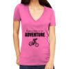 Tultex 214 - Ladies' Slim Fit Fine Jersey V-Neck Thumbnail