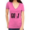 Tultex 214 - Ladies' Slim Fit Fine Jersey V-Neck Thumbnail