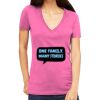 Tultex 214 - Ladies' Slim Fit Fine Jersey V-Neck Thumbnail