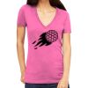 Tultex 214 - Ladies' Slim Fit Fine Jersey V-Neck Thumbnail